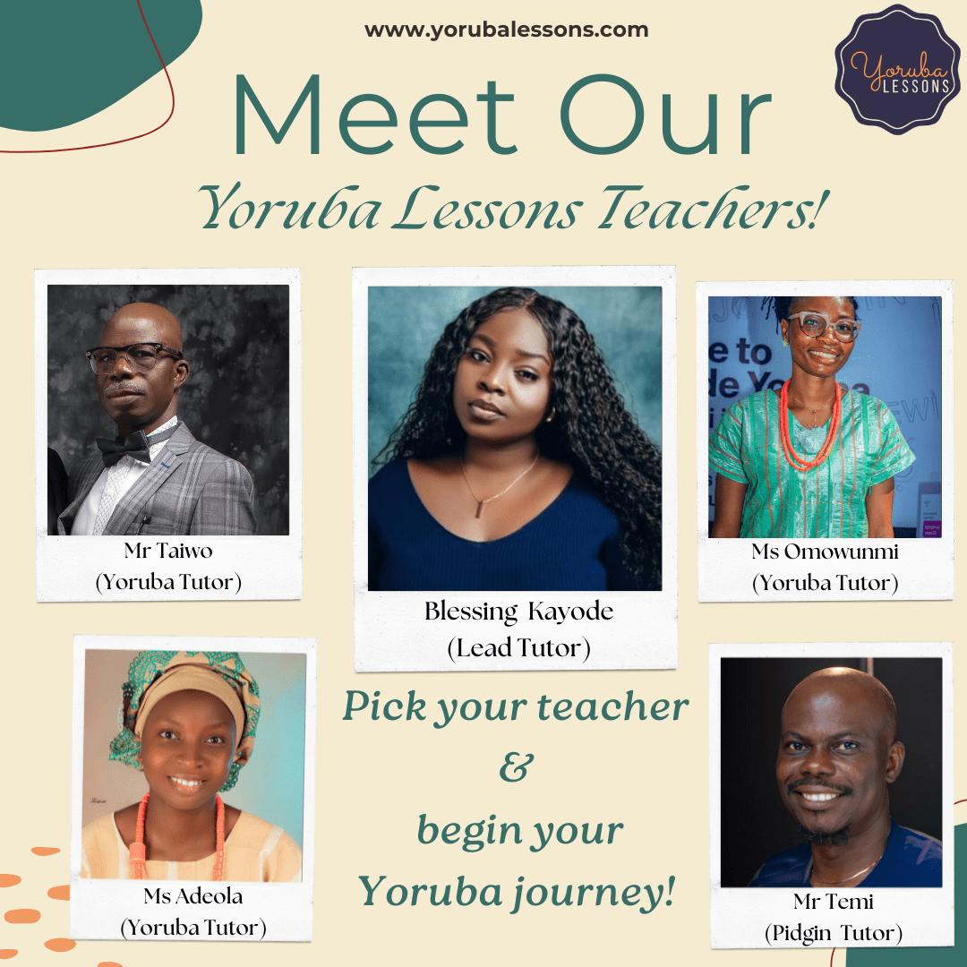 Yoruba Lessons