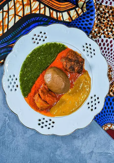 amala ati obe ewedu - Yoruba cultural food