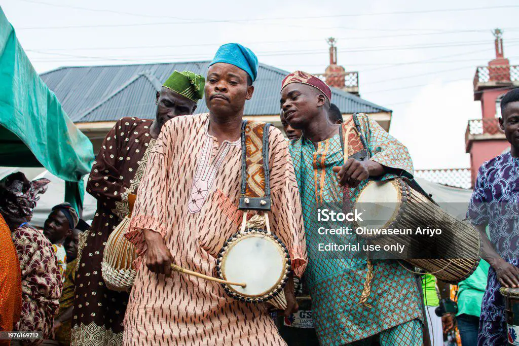 Yoruba drummer